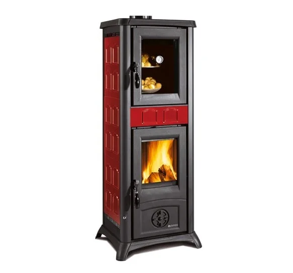 Чугунена печка на дърва с фурна Gemma Forno