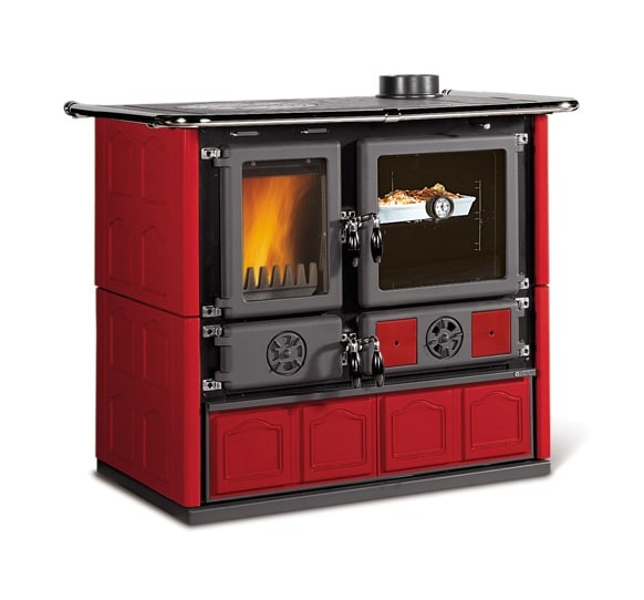 Готварска печка на дърва Rosa Maiolica