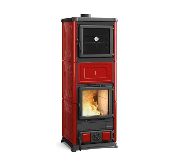 Чугунена печка на дърва с фурна Nova Forno
