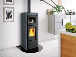 [7116734] Печка на дърва с фурна Ester forno EVO