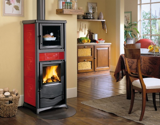 Печка на дърва с водна риза Termorossella Plus Forno D.S.A.
