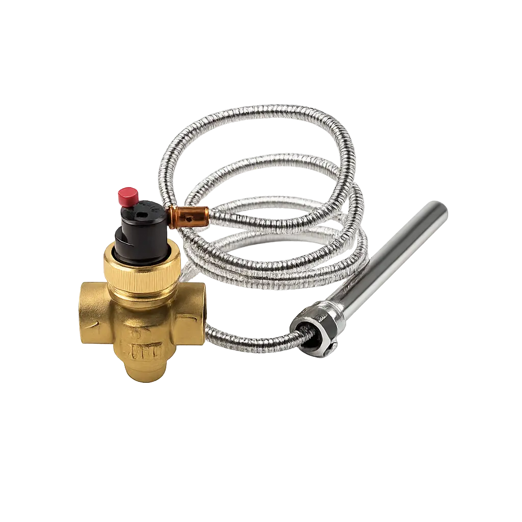 Предпазен клапан по температура с изнесен датчик