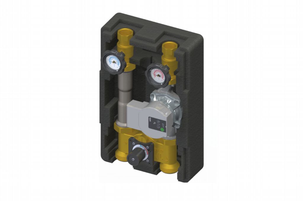 Смесителна помпена група KM3-125, в комплект с Wilo Yonos Para SC 25/1-8