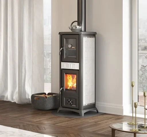 Чугунена печка на дърва с фурна La Nordica Gemma Forno