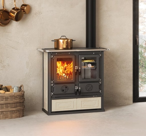 Готварска печка на дърва Rosetta (фурна отдясно)