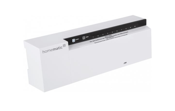 Homematic IP Контролер за подово отопление, безжично управление - 10 зони, 230Vac